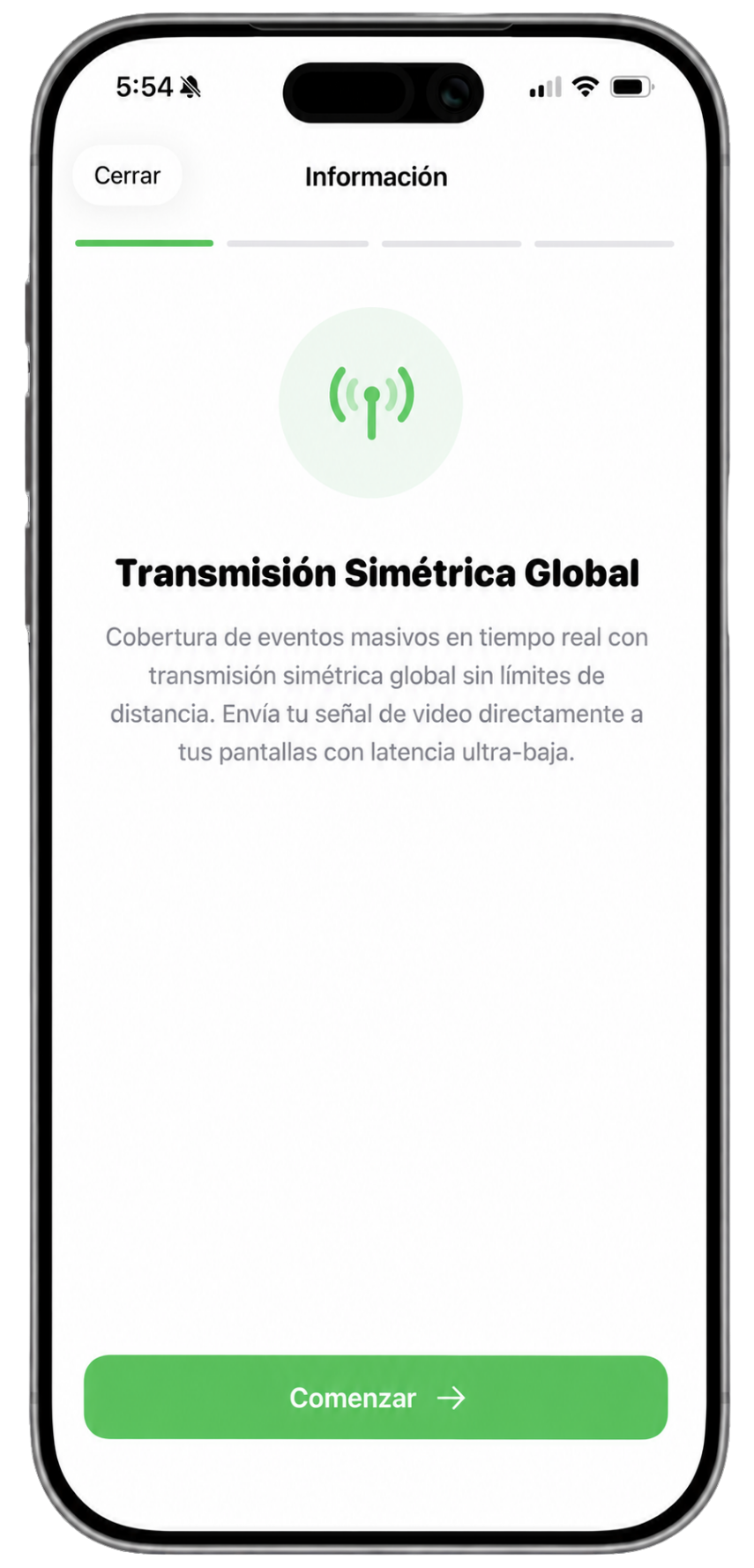 Transmisión Simétrica Global