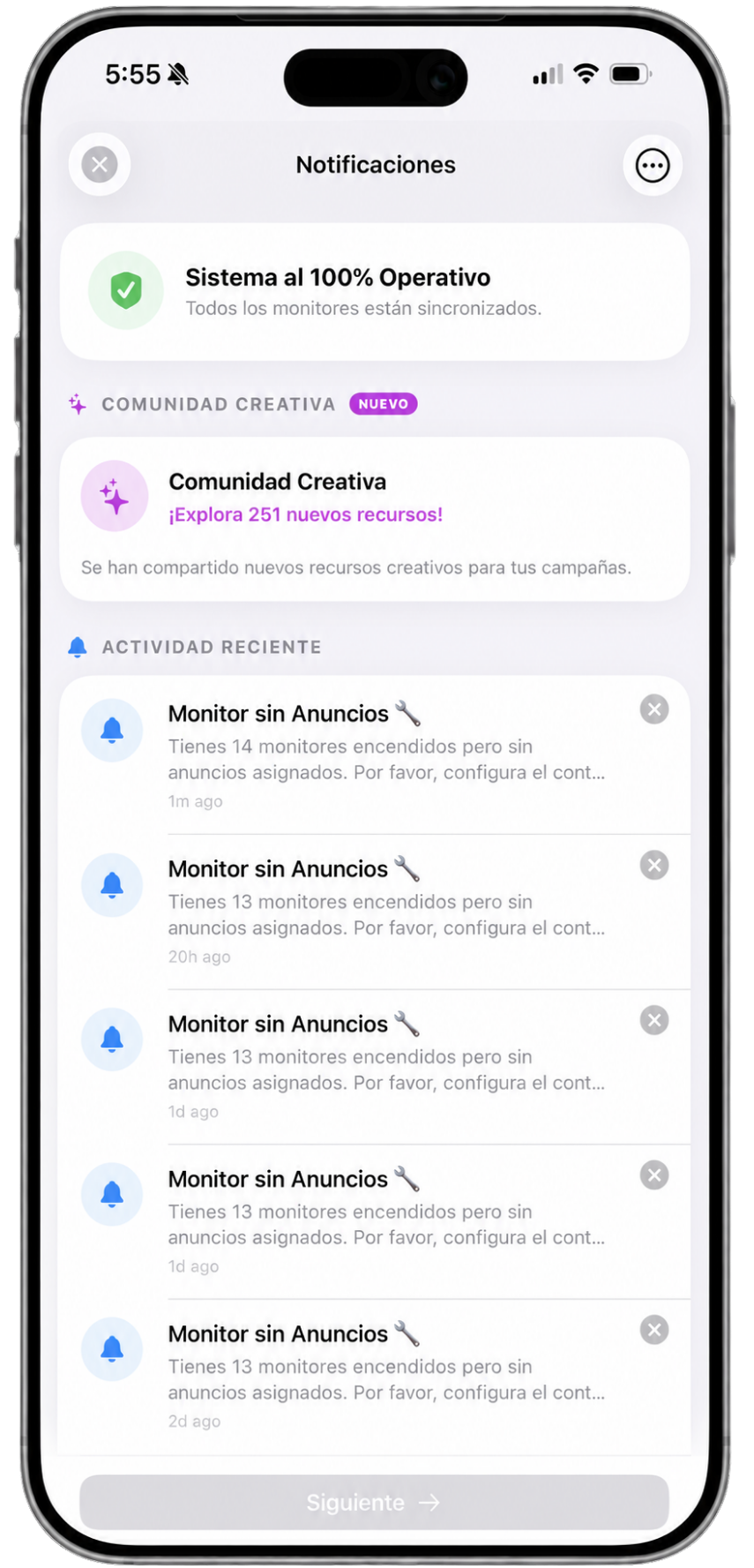 Notificaciones Inteligentes